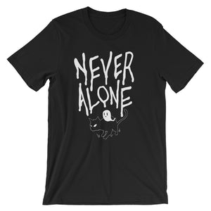 Never Alone Unisex T-Shirt - Straight Outta The Coffin